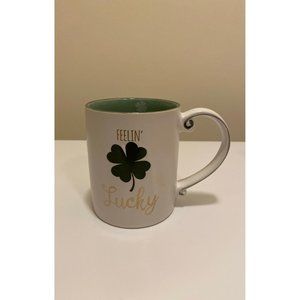 Lucky Shamrock Coffee Mug 16 oz